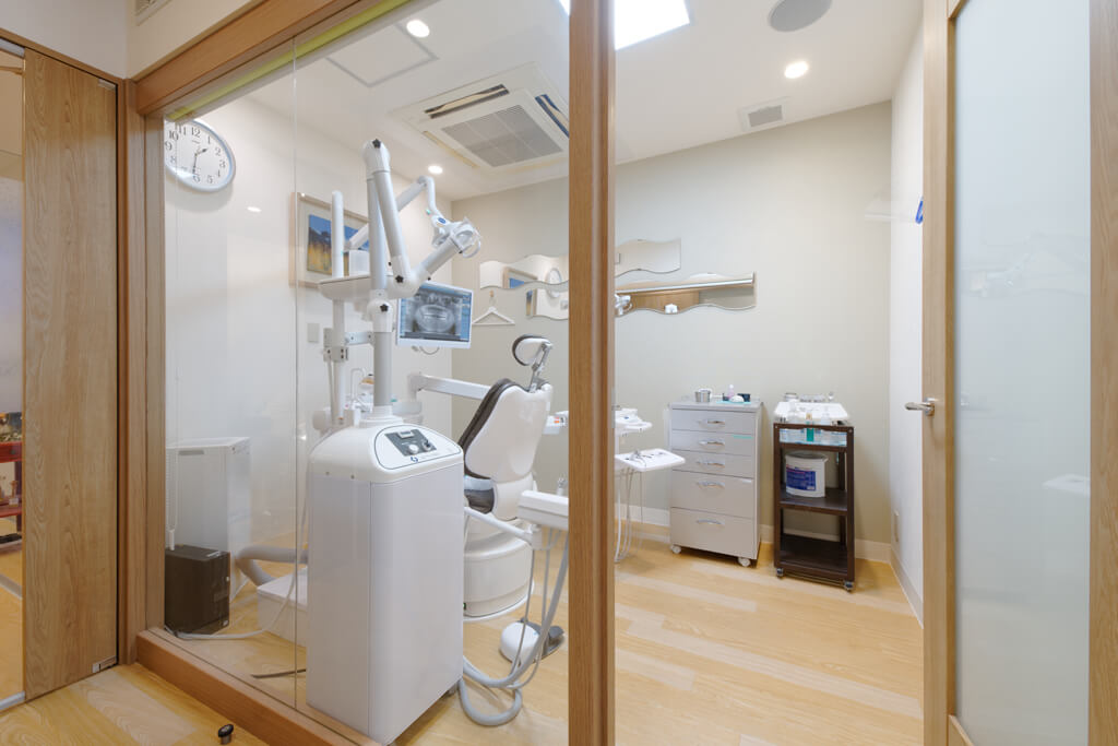 国立市・国立深澤歯科クリニック・完全個室診療室